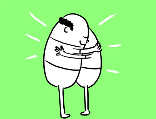 德语漫画:人类的*好奇怪!