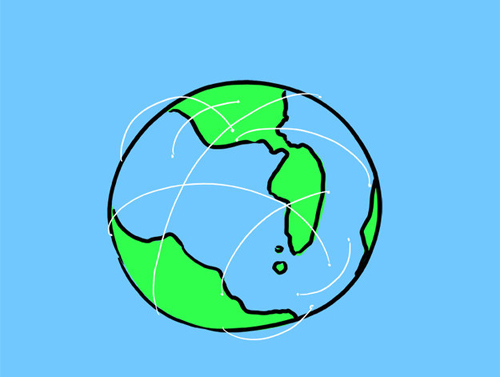 德语漫画:人类的*好奇怪!