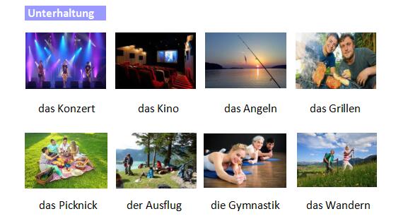 德语词汇手册学习:娱乐篇