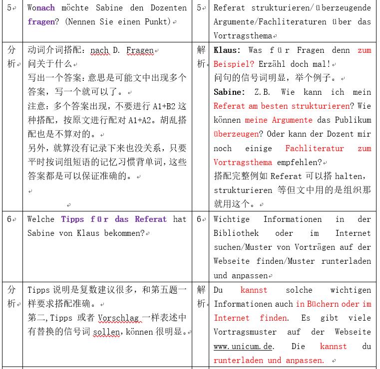 DAF听力*部分解题技巧